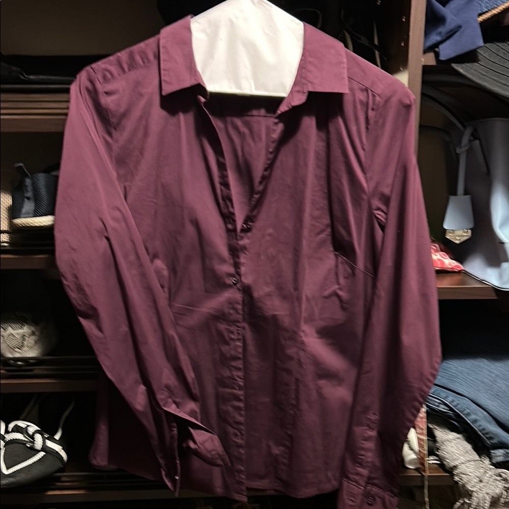 Simply Styled Women's Blouse - Plum